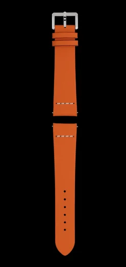 Orangefarbenes Lederband*Rado Hot