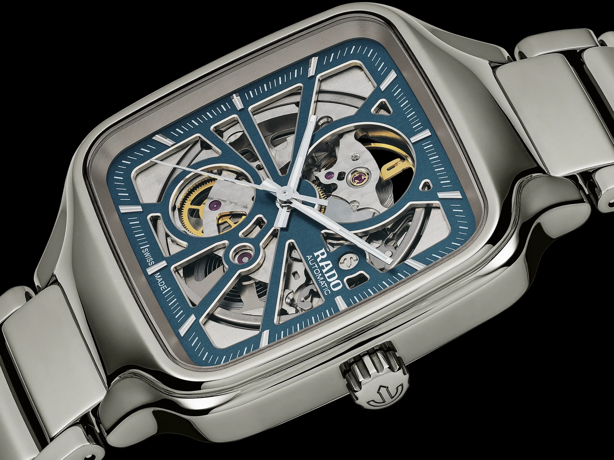 True Square Automatic Open Heart*Rado New