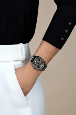 True Square Automatic Skeleton*Rado Clearance