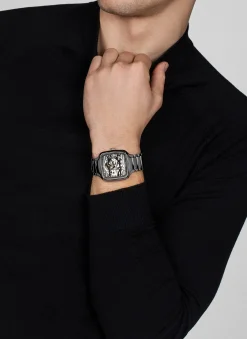True Square Automatic Skeleton*Rado Clearance