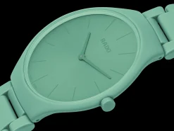 True Thinline Les Couleurs™ Le Corbusier Slightly greyed English green 32041*Rado Discount