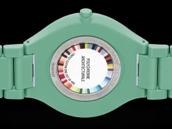 True Thinline Les Couleurs™ Le Corbusier Slightly greyed English green 32041*Rado Discount