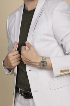 True Thinline Les Couleurs™ Le Corbusier Grey brown natural umber 32141*Rado Discount