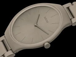 True Thinline Les Couleurs™ Le Corbusier Grey brown natural umber 32141*Rado Discount