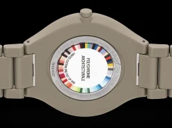 True Thinline Les Couleurs™ Le Corbusier Grey brown natural umber 32141*Rado Discount